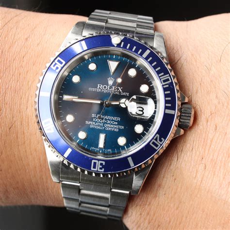 rolex submariner for sale blue|rolex submariner blue bezel.